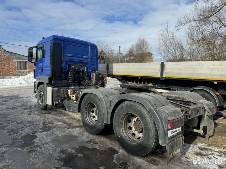 MAN TGS 33.440 6x4 BLS-WW с полуприцепом, 2012