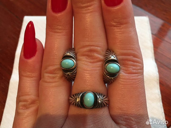 Серебряные серьги