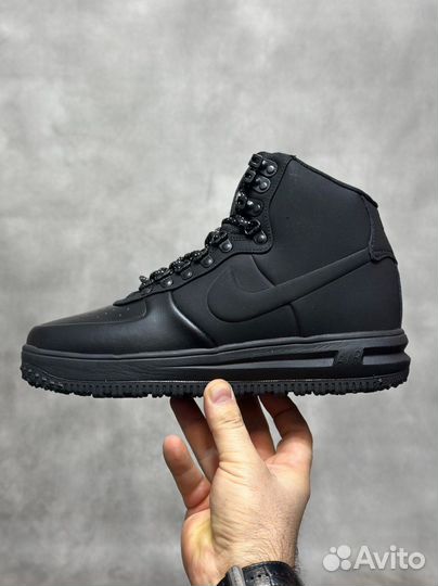 Мужские зимние кроссовки с мехом nike duckboot