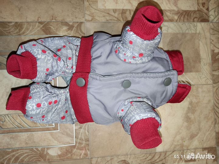 Зимний костюм для собак