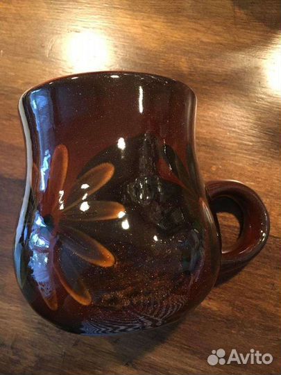 Керамика (Прибалтика, СССР). Кувшин, рюмки, чашка