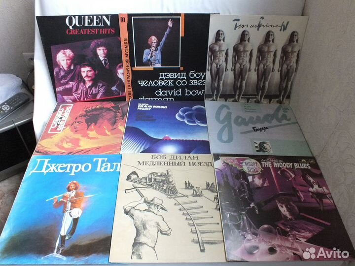 Западный рок 70-80х из коллекции LP