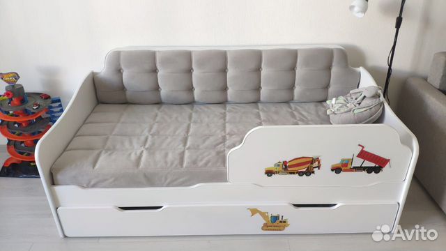 Детская кровать/мягкая кровать/каретная стяжка