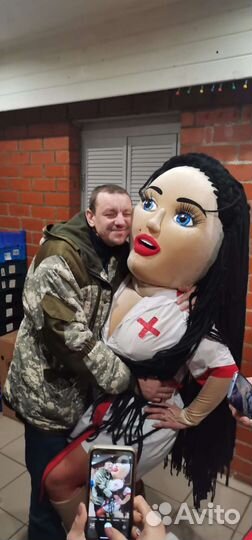 Ростовая кукла шуточный стриптиз