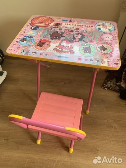 Столик и стульчик для детей