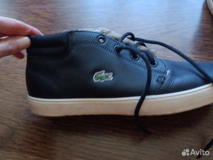 Кеды утеплённые Lacoste (оригинал)