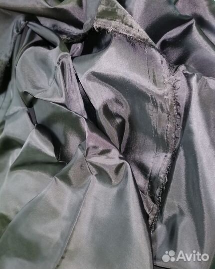 270) Ткань подкладочная черная ш. 145 см. * дл. 5