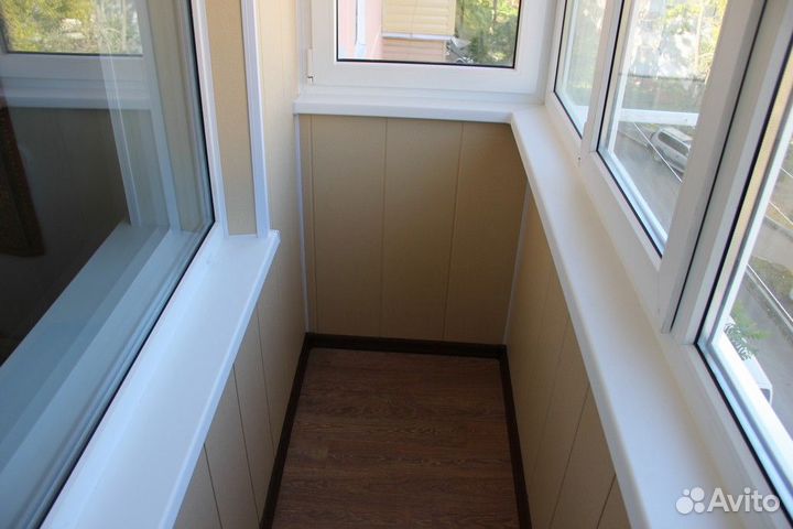 Остекление лоджии в Самаре под ключ