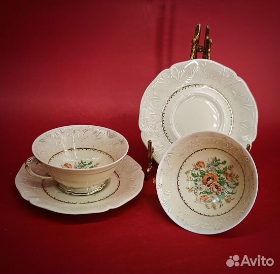 Предметы сервиза Маки от Ancienne Fabrique Royal