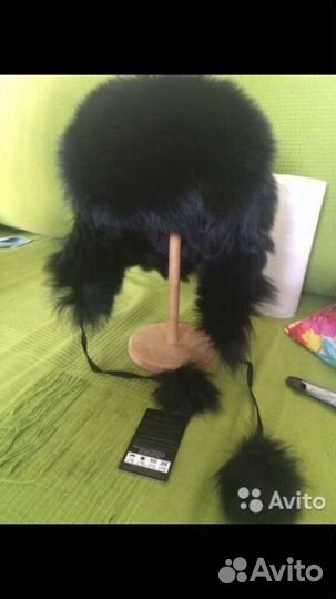 Шапка-ушанка натуральная