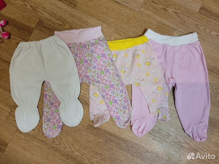 Пакет вещей для новорождённой девочки