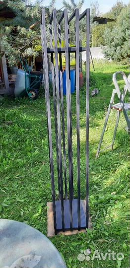 Дровник (стеллаж) в стиле лофт