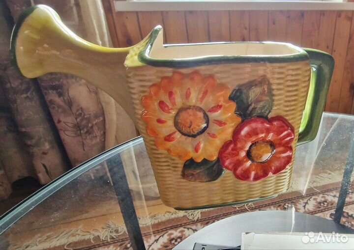 Кашпо керамическое для цветов декоративное