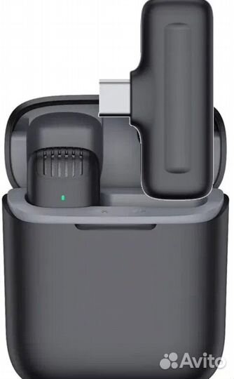 Микрофон беспроводной Type-c с чехлом и зарядкой