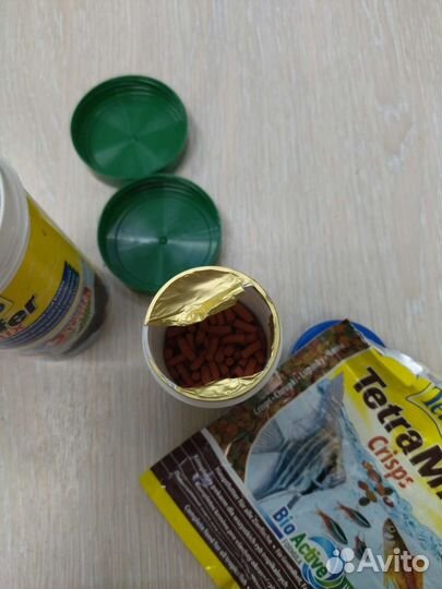 Корм для донных рыб