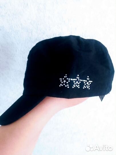Черная кепка. Бейсболка