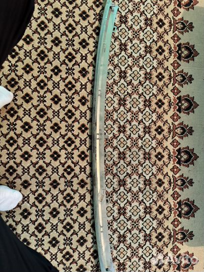 Молдинг переднего бампера haval джолион