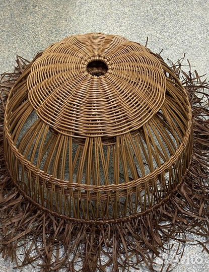 Плетёные абажуры