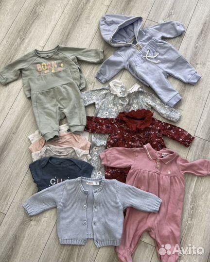 Пакет одежды на девочку 56