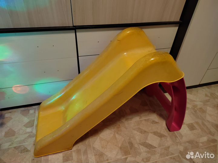 Детская горка пластиковая для дома бу