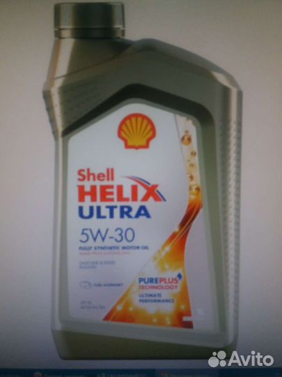 Моторное масло Shell helix ultra 5W-30 Синт. 1л