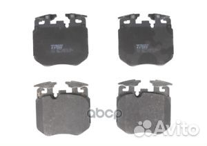 Колодки тормозные дисковые перед GDB2147 TRW