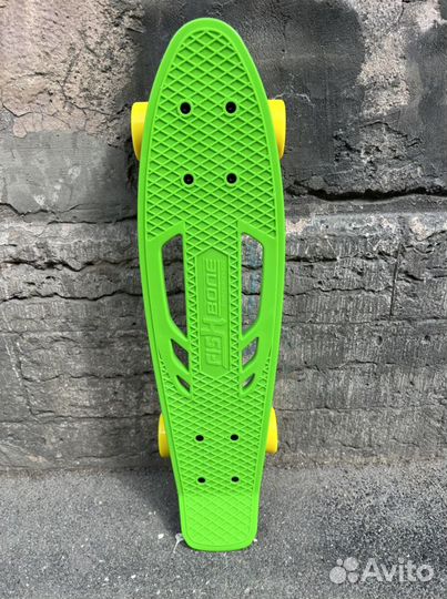 Пенни борд Fish зелёный