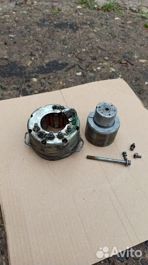 Генератор с якорем 14v 65w СССР на мотоцикл Минск