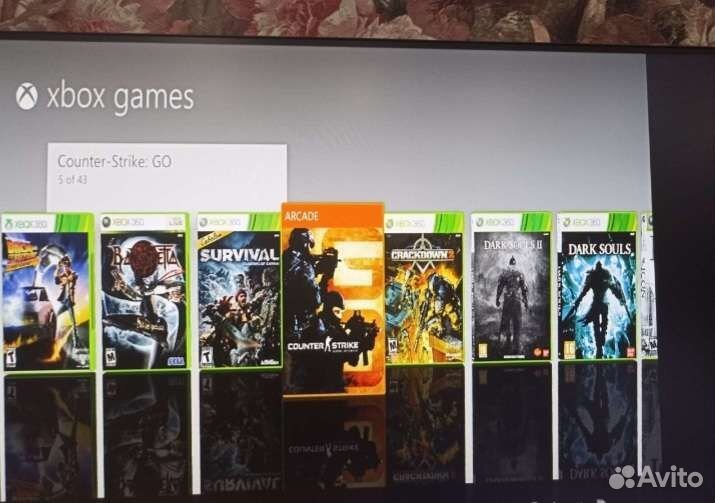 Xbox 360 slim White прошит 320gb Freeboot RGH 3.0