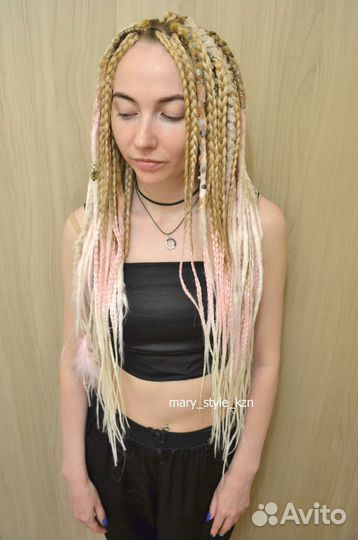 Афрокосы, дреды, афрокудри в Казани