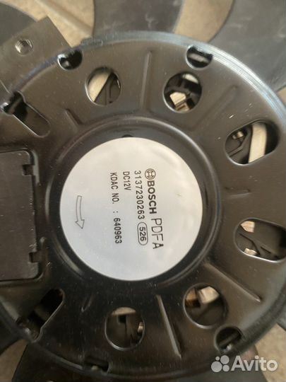 Вентилятор охлаждения ваз granta