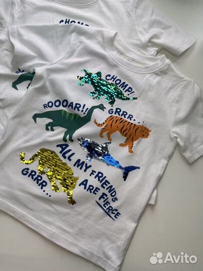 Футболка h&m для мальчика 104/140 оригинал