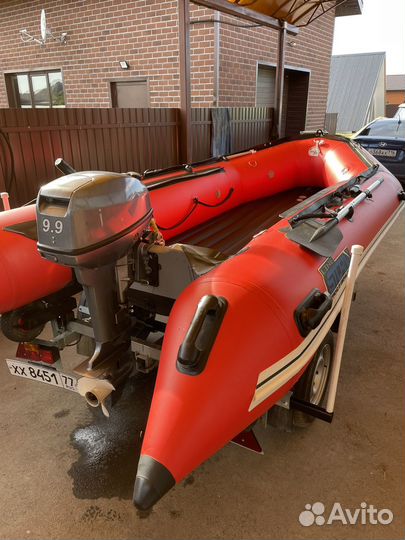 Лодка пвх stormline 380 с мотором tarpon 9.9