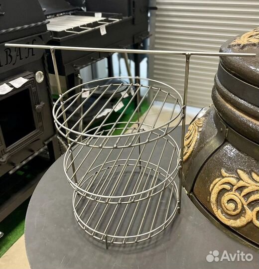 Этажерка для тандыра (Усиленная, с бортиками)