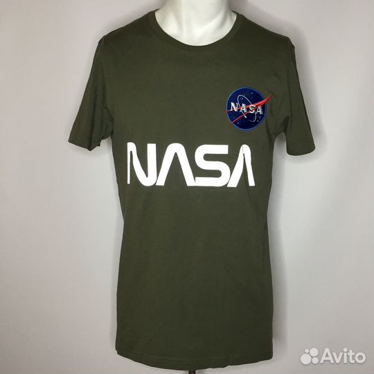 Футболка Alpha industries nasa