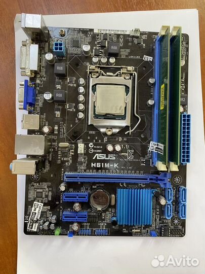 I5 3570 +мат плата +озу 8GB