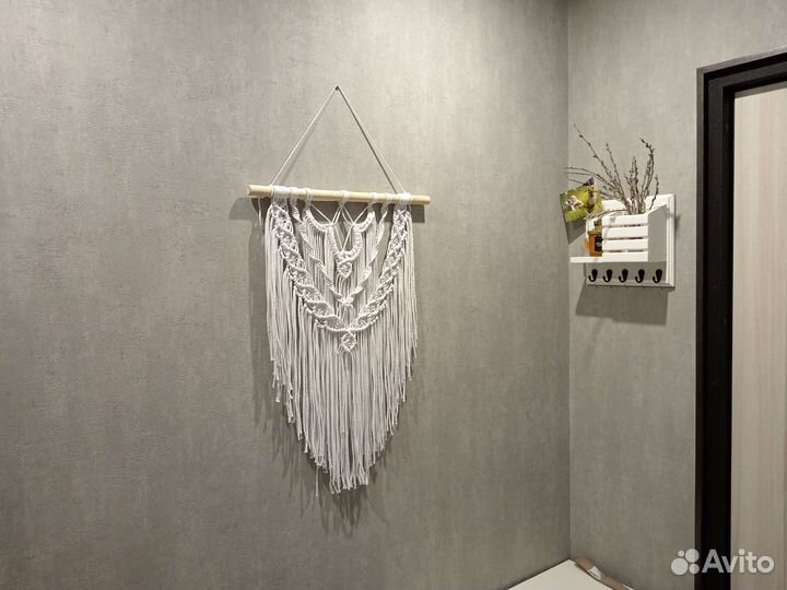 Пано в технике макраме