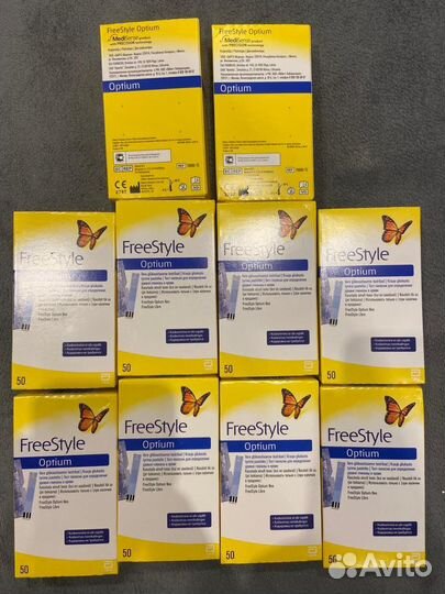 Тест полоски free style