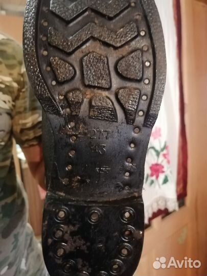 Сапоги кирзовые мужские