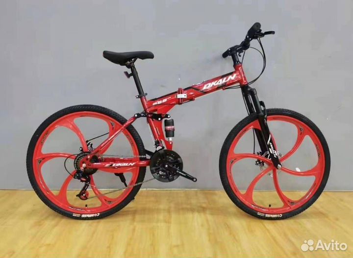 Велосипед с литыми дисками