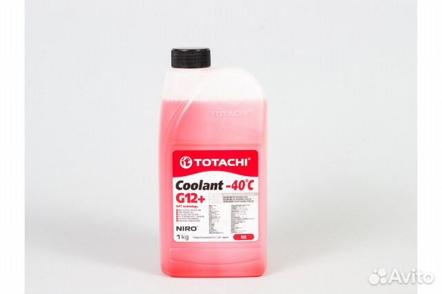 Антифриз Totachi Niro Coolant G12+(Красный) -40C 5