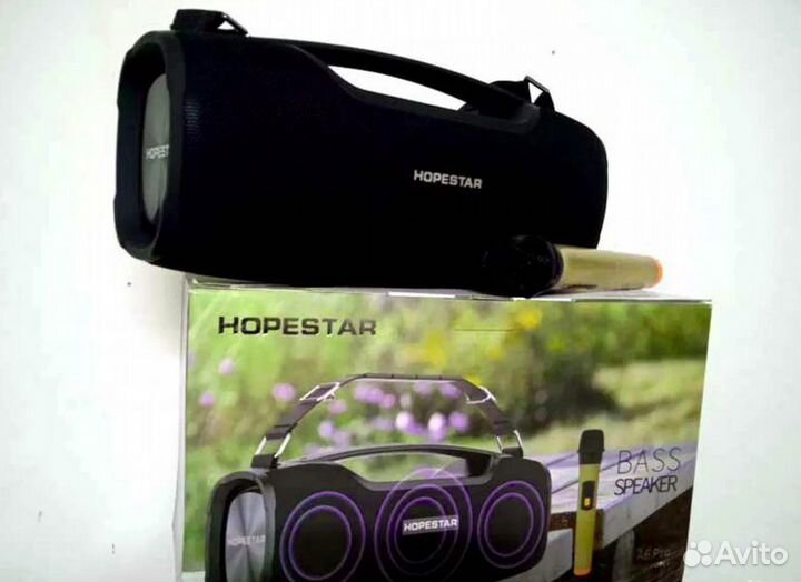 Колонка Hopestar A6 Pro + Встроенный Сабвуфер