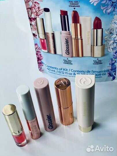 Помада, блеск YSL, Clinique, Bobbi Brown