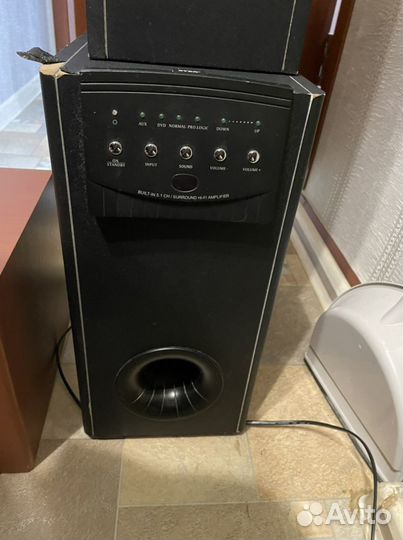 Колонки и самбуферы бу