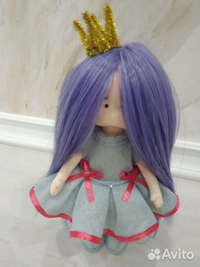 Куколка ручной работы текстильная