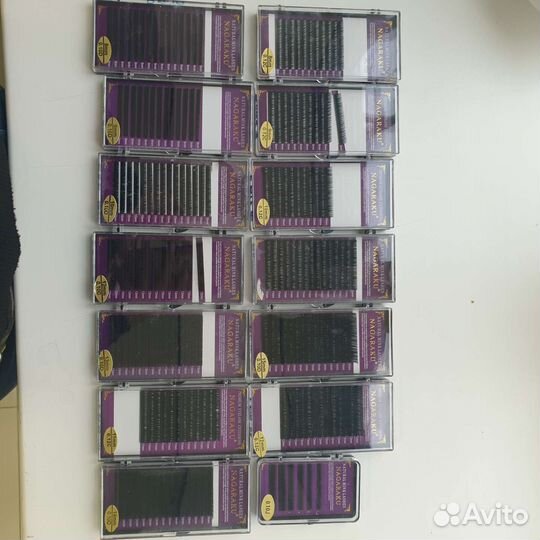 Ресницы и материалы для наращивания и ламинировани