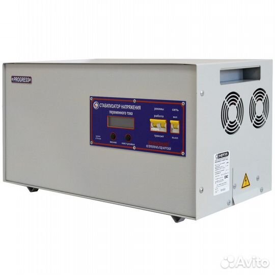 Стабилизатор напряжения однофазный progress 8000L