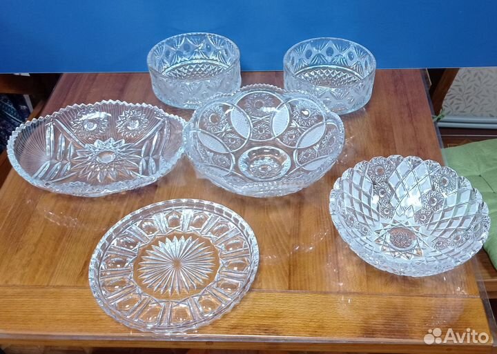 Ваза хрустальная СССР