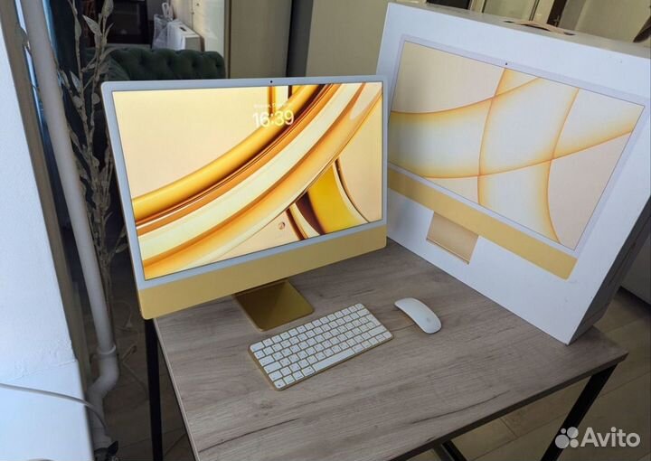 Коробка от iMac 24 m1 2021г в отличном состоянии