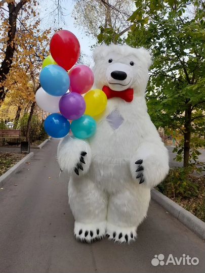 Белый мишка поздравление